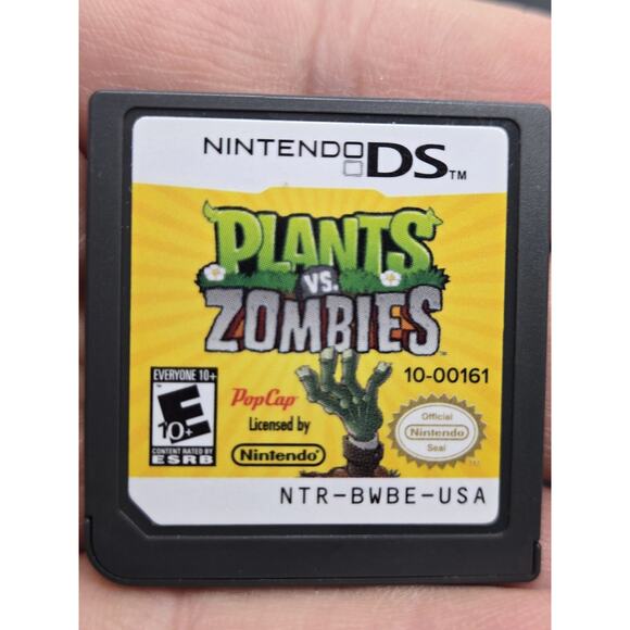 Plants Vs. Zombies - Official Nintendo DS - game & case Tested Works - Picture 5 of 6